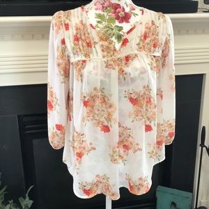 Forever 21 Floral Blouse